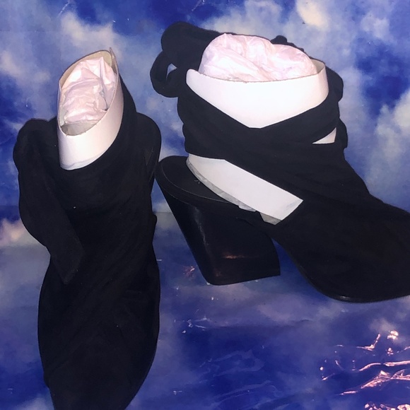 Free People Ivy Wrap Ankle Boots - Picture 3 of 4